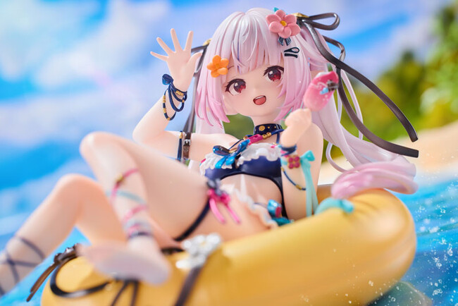 バーチャルYouTuber『眞白かのん』が、水着Ver.でフィギュア化。あみあみにて予約受付中。