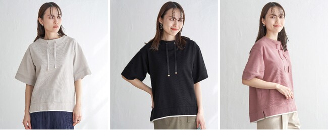 【アパレル専門店コックス】ikkaより、初夏のトップス「親子リンク」コーデ商品が登場!
