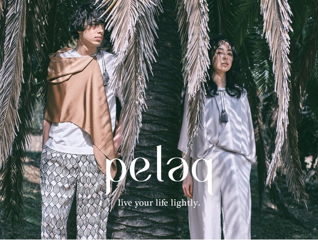 本格デビュー【pelaq/ペラク】旅に想いを馳せながら商品選びされるお客さまも多かったブランド。ストール・パンツはリクエストにお応えした新色・新柄を携え全国百貨店ポップアップ22か所以上開催。