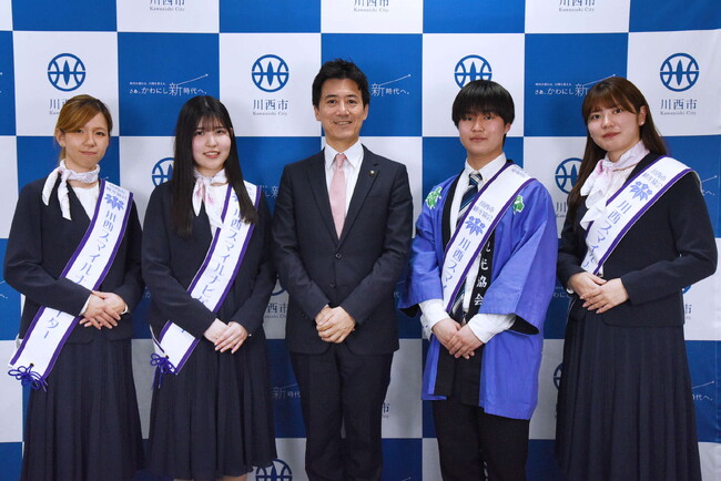 今年は４月６日！ 清和源氏まつりの主役４人がイベントをＰＲ / 兵庫県川西市