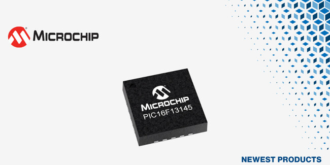マウザー、Microchip Technology の PIC16F13145マイクロコントローラの取り扱いを開始