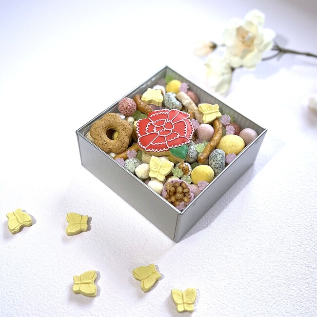【母の日限定商品】ふきよせ 甘い缶 Hahanohi を販売