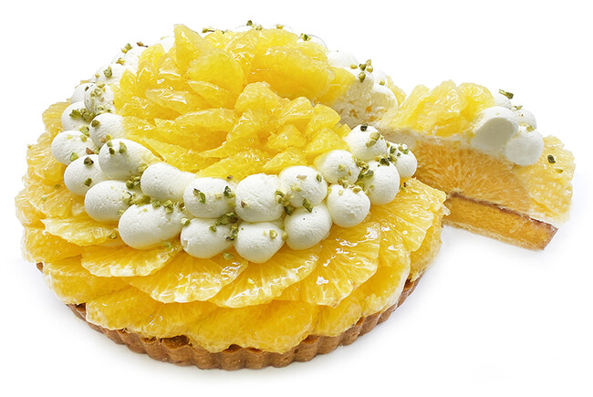 4月14日は「オレンジの日」!カフェコムサ24店舗ごとに異なる限定ケーキが登場