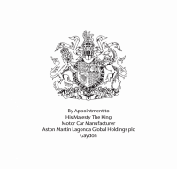 アストンマーティン、新たな英国王御用達紋章を導入