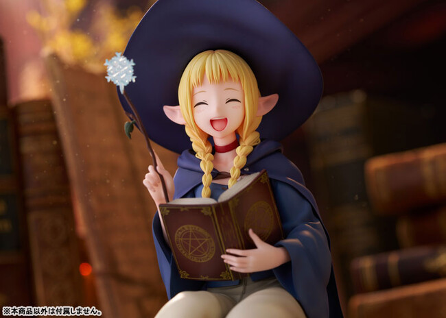 『ダンジョン飯』より、「マルシル」が魔術学校時代の愛らしい姿で立体化。「笑顔」フェイスパーツが付属する「あみあみ限定版」も登場。