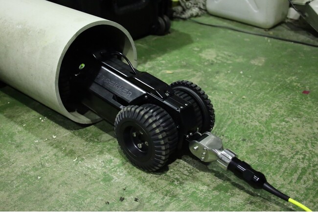 カナダメーカー・DeepTrekker社製水中ドローン＆管路点検ロボットの体験商談会を3か所で開催