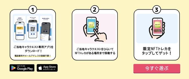 “ご当地キャラクター”をNFTトレカに！『ご当地キャラクエスト』で、日本全国を冒険して自分だけのコレクションをつくろう！