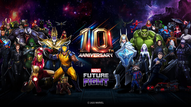 モバイルアクションRPG『マーベル・フューチャーファイト』サービス開始10周年を記念した特設イベントページを公開！