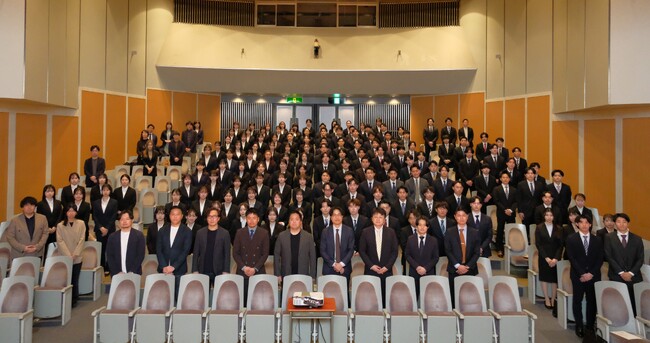 2025年度新卒入社式を開催、新たに128名が未来を創る仲間に