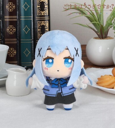 『ご注文はうさぎですか？ BLOOM』のチノ ちょこんと！ぬいぐるみマスコットの受注を開始！！アニメ・漫画のオリジナルグッズを販売する「AMNIBUS」にて