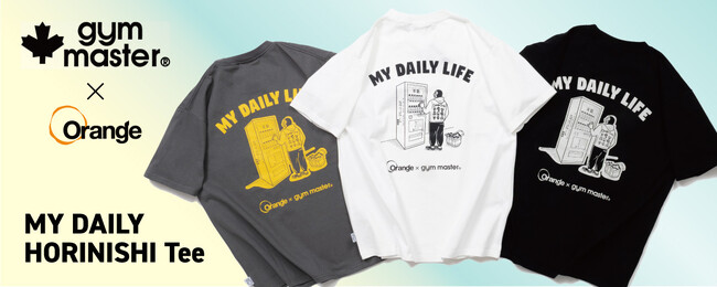 25SS gym master×Orange 別注Tシャツ販売開始のお知らせ