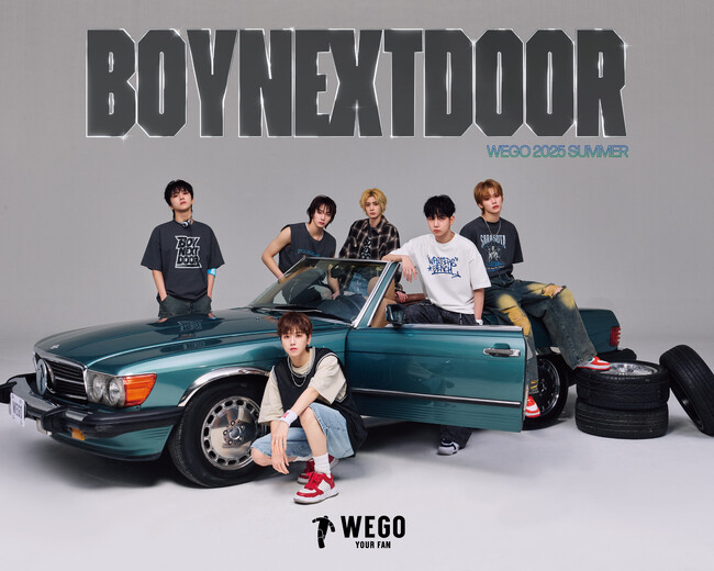 WEGO 2025 SPRING & SUMMER feat. BOYNEXTDOOR夏ビジュアル公開 & 夏オリジナルアイテム発売！