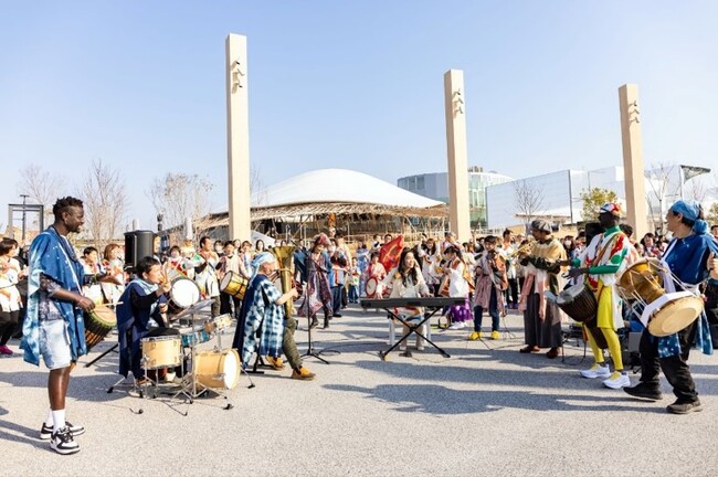 2025年4月13日、大阪・関西万博開幕初日 シグネチャーパビリオンオープニングイベント開催