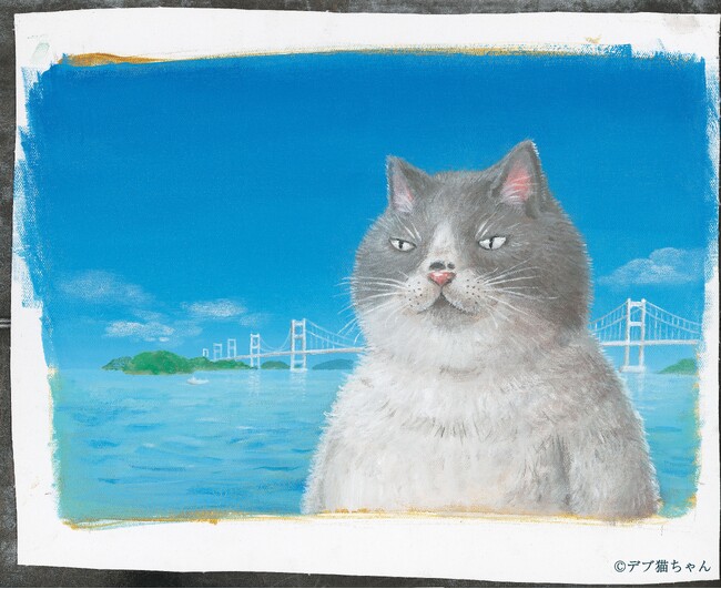 愛媛生まれの人気童話「かなしきデブ猫ちゃん」とタイアップした「アーモンドこざかにゃ」販売開始！！