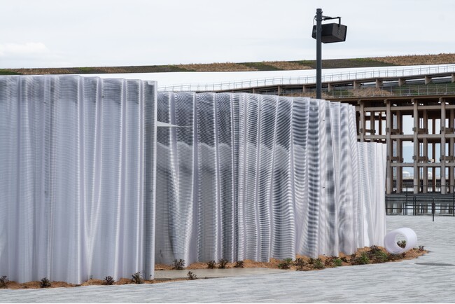 2025年大阪・関西万博 トイレ施設「島の蜃気楼」完成。再利用プロジェクト進行中。 - パートナー募集開始 -