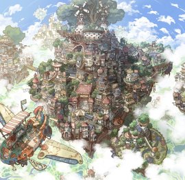 1000年後の浮遊街 1000年後の浮遊街