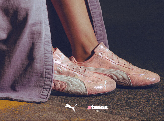 atmos pinkがPUMAの人気モデル「SPEEDCAT」別注デザインを発売