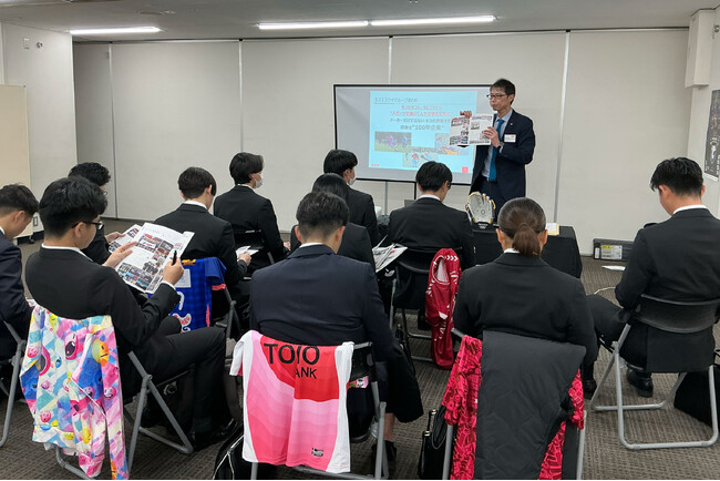 エスエスケイ開催のスポーツ系企業合同説明会アスカチ、「スポーツで社会に関わる面白さ」