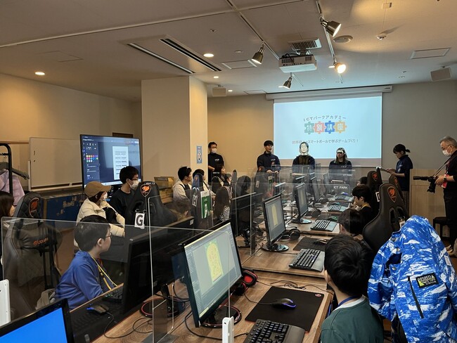 官民学連携によるデジタルワークショップ「世界初！eスマートボールで学ぶゲームづくり！」を開催