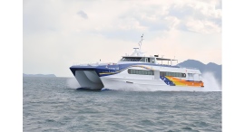 船で行く万博!車いらずの特別プラン! 「GRAND CHARIOT 北斗七星135°」 万博高速船「PASONA NATUREVERSE号」4月10日(木)開始 船で行く万博!車いらずの特別プラン! 「GRAND CHARIOT 北斗七星135°」 万博高速船「PASONA NATUREVERSE号」4月10日(木)開始