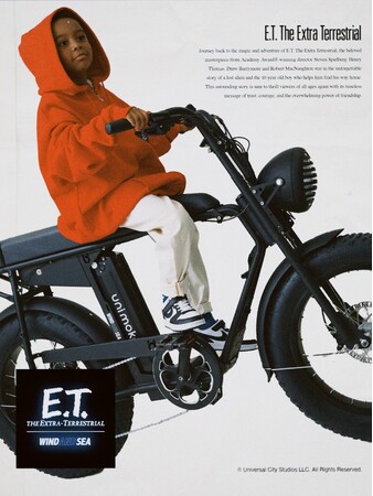 WIND AND SEAと名作映画E.T. との初となるカプセルコレクション