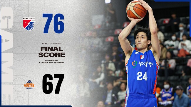 B2 福岡|最大18点差をひっくり返し5連勝を飾る