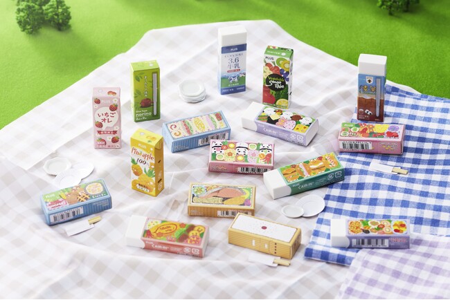 定番文具がかわいいお弁当デザインで登場! 「<限定>わくわく! Bentoシリーズ」を発売