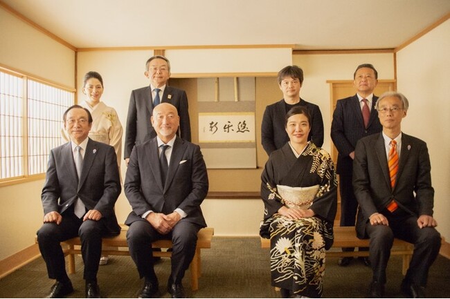 茶道裏千家 御家元 千 宗室氏命名 茶室「悠楽軒(ゆうらくけん)」初公開