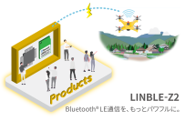 ムセンコネクト、LE Coded/HOGP対応Bluetooth(R) LEモジュール『LINBLE-Z2』の量産販売を開始 LINBLEシリーズの使いやすさはそのままに、約200~300m級の長距離相互通信が可能に