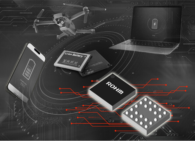 業界トップ(※)の低オン抵抗！急速充電に最適な小型MOSFETを開発