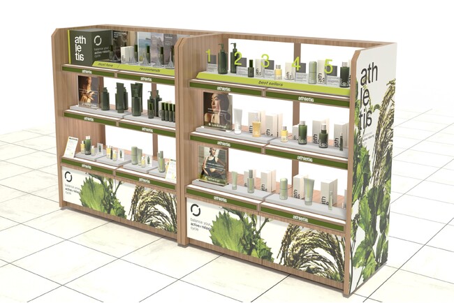 athletia＜アスレティア＞、中部国際空港総合免税店Centrair Duty Free コスメ・ファッション店に常設オープン。