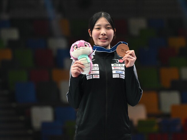 【フェンシング】女子エペ ジュニア世界選手権(中国/無錫)で岸本鈴(きしもと りん)が銅メダル獲得！