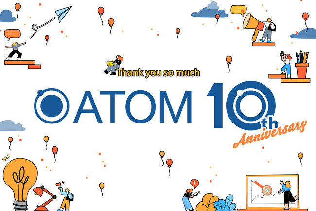 SO Technologies、広告会社支援SaaS「ATOM」、リリース10周年記念サイトを公開