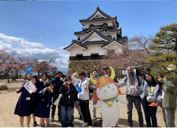 【平和堂・キリン・ブリヂストン】 学生の夢応援企画 2024年度最優秀企画「外国人×学生 彦根ベストショットツアー」を開催しました！