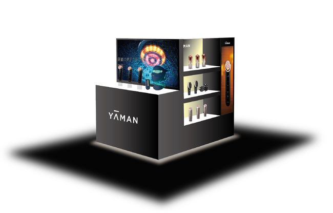 海外からのお客さまから人気の製品をラインアップ。成田国際空港第2ターミナルにYA-MANカウンターをオープン