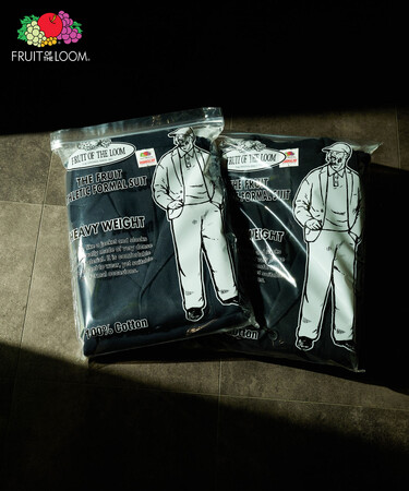 FRUIT OF THE LOOM × 金子恵治 ＜ATHLETIC FORMAL SUIT＞ が4月18日より発売