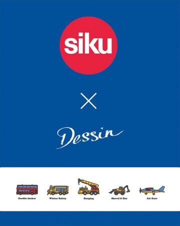 【Dessin】ドイツのミニチュア・カーブランド「siku（ジク）」とのコラボアイテム第3弾を4月16日（水）より発売
