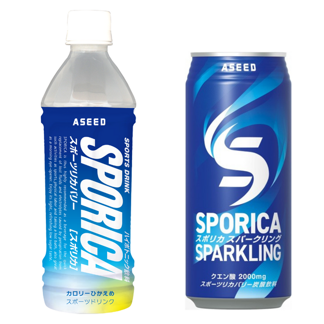 スポリカスパークリング　４月１８日　新発売