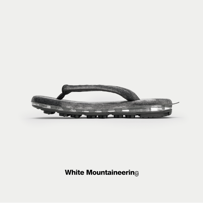 【4/19(土)】White Mountaineering(R)︎ × goyemon　新薄型エアーソール搭載の「unda-雲駄-」発売