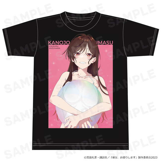 アニメ「彼女、お借りします」Tシャツの受注を開始しました！