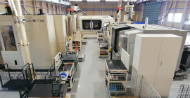 船舶エンジン部品専用ライン 船舶エンジン部品専用ライン