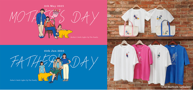 Golden Bear meets JAN BUCHCZIK 母の日・父の日Tシャツ&トートバッグを発売