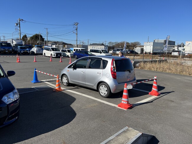 【JAF千葉】不安を解消!JAF千葉支部が車庫入れ講習会を開催