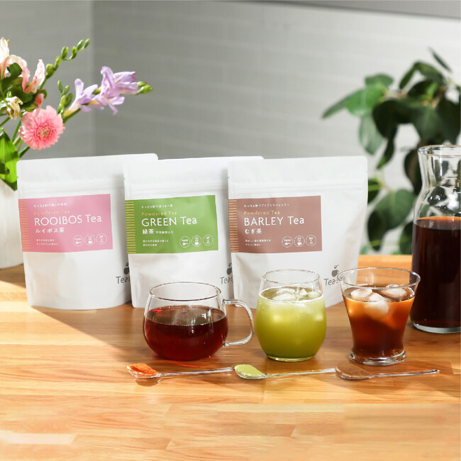 【“たった５秒”でおいしいお茶】INIC coffeeから、お湯や水で溶かすお茶の新ブランド「Tea-sy（ティージー）」を2025年4月16日から販売開始！
