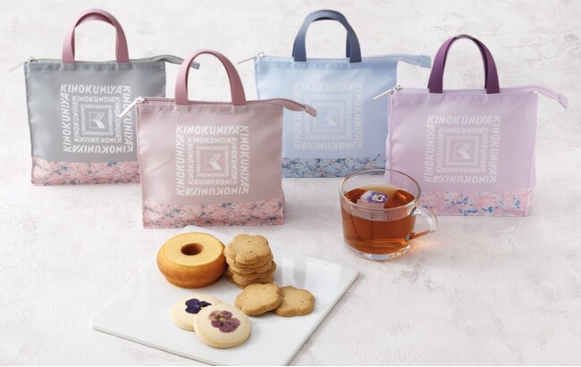 【紀ノ国屋】華やかさが溢れる季節限定『フローラルスイーツバッグ』が全4色のラインナップで新登場！