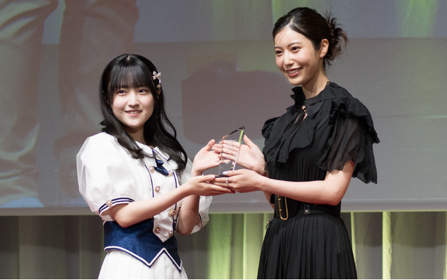 STU48 縦型ショートドラマ『ゴシップ！』マイナビショードラアワード２０２５ 新人賞受賞