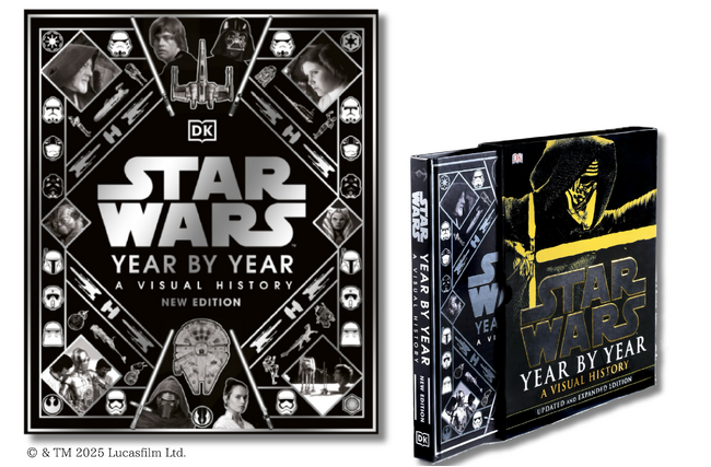 約50年にわたる“スター・ウォーズと生きた時代”を一気に振り返る『STAR WARS　YEAR by YEAR 　～『スター・ウォーズ』の全歴史～』が10月下旬に発売決定＆4/17から予約開始！