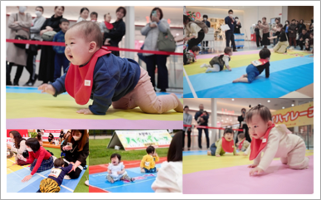 5,200人の赤ちゃんが挑む、アカチャンホンポ ハイハイレース「こどもの日杯」開催！今しか残せない思い出づくりに