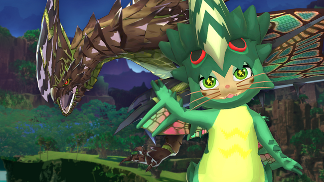 『モンスターハンターパズル アイルーアイランド』にライゼクスが初登場！　イベント「電の反逆者＜翡翠の雷光＞」が開催！