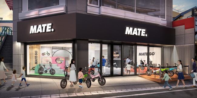 【MATE.BIKE】ブランド初のファミリーコンセプトストア「MATE.BIKE TOKYO 自由が丘店」が2025年5月16日(金)にオープン！